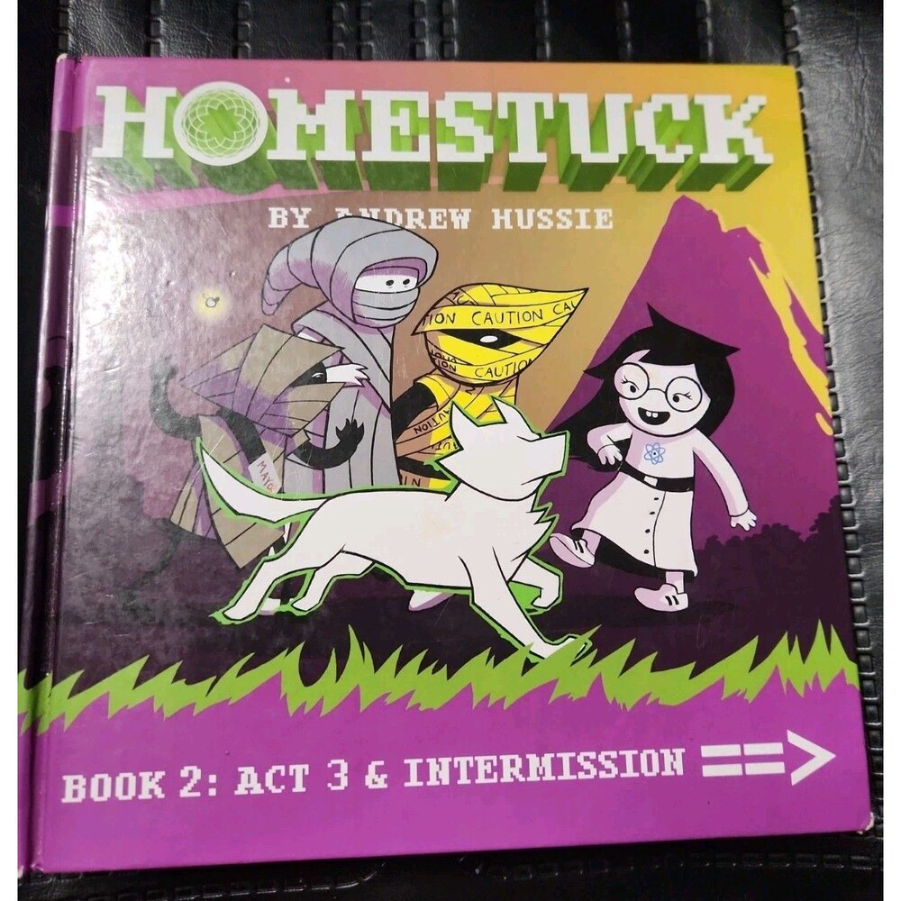 Homestuck Book 2 Act 3 & Intermission by A. Hussie Hardcover VIZ Media 1st Ed.